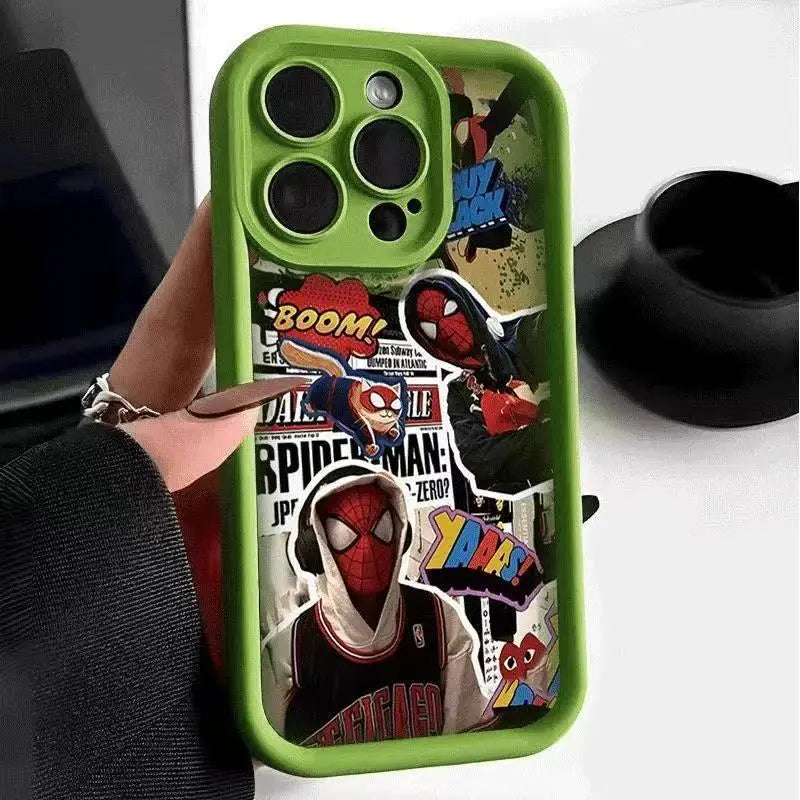 Customized TPU Phone Case for iPhone X/XS/11/12/13/14/15/16/17 Pro Scratch Resistant Full Camera Protection Splicing A53 TCL