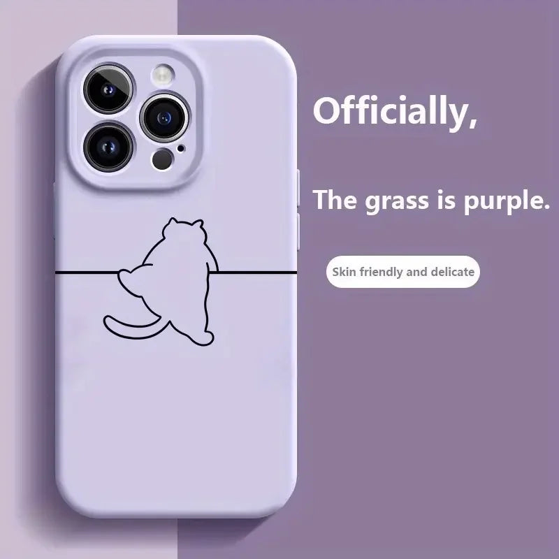 2025 Trendy TPU Mobile Phone Case Fun Ins Style Scratch Resistant Full Camera Protection Custom for iPhone X/XS/15/16/17 Pro Max