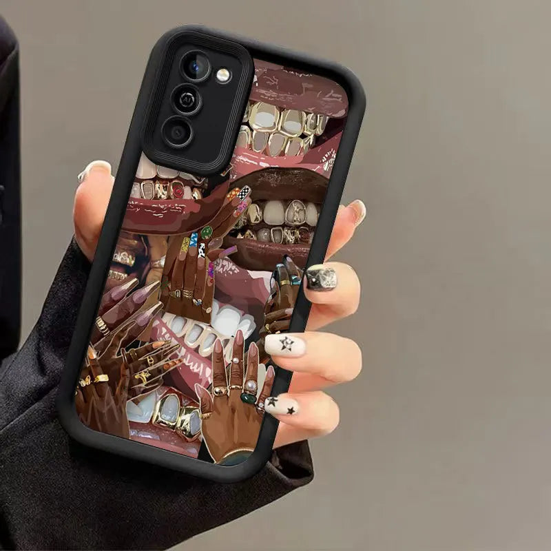 2025 Trendy TPU Mobile Phone Case Fun Ins Style Scratch Resistant Full Camera Protection Custom for iPhone X/XS/15/16/17 Pro Max