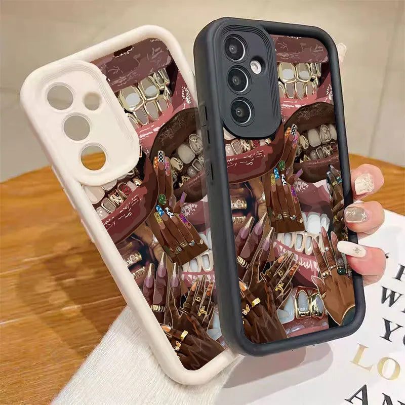 2025 Trendy TPU Mobile Phone Case Fun Ins Style Scratch Resistant Full Camera Protection Custom for iPhone X/XS/15/16/17 Pro Max