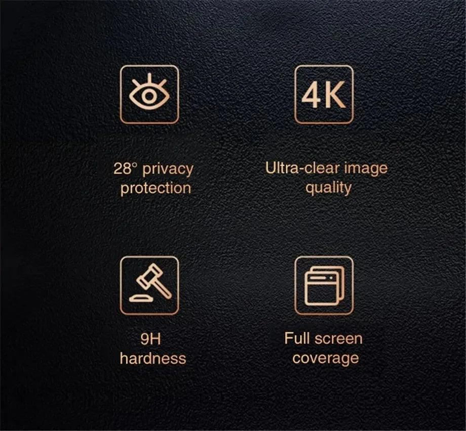 1-2Pcs Anti-spy Tempered Glass for IPhone 16 15 14 13 12 11Pro Max Full Cover Privacy Screen Protector For iPhone 13 14 15 Glass